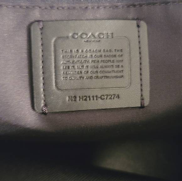 COACH WOMENS CITY TOTE SIGNATURE BAG - Picture 4 of 4